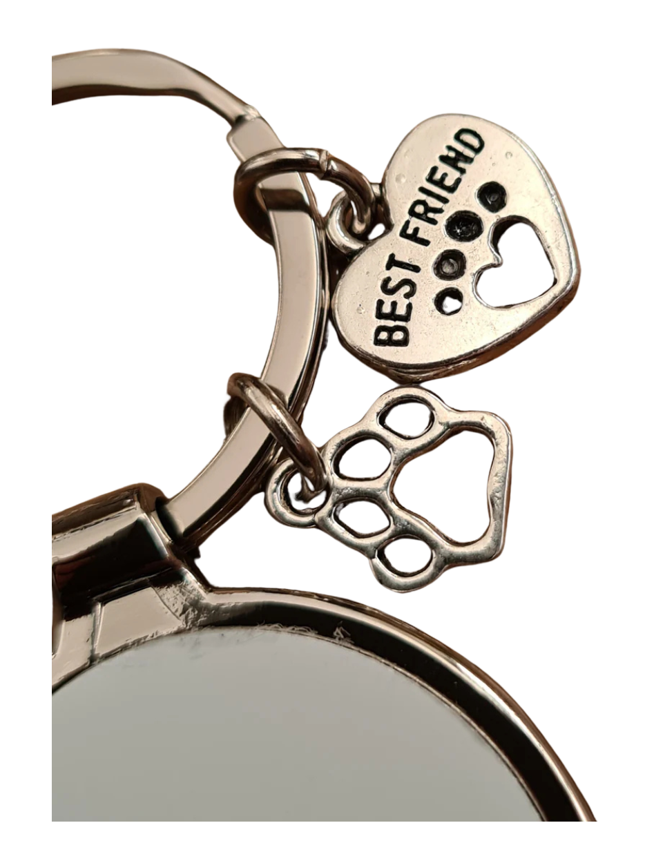 Custom Pet Photo Keyring