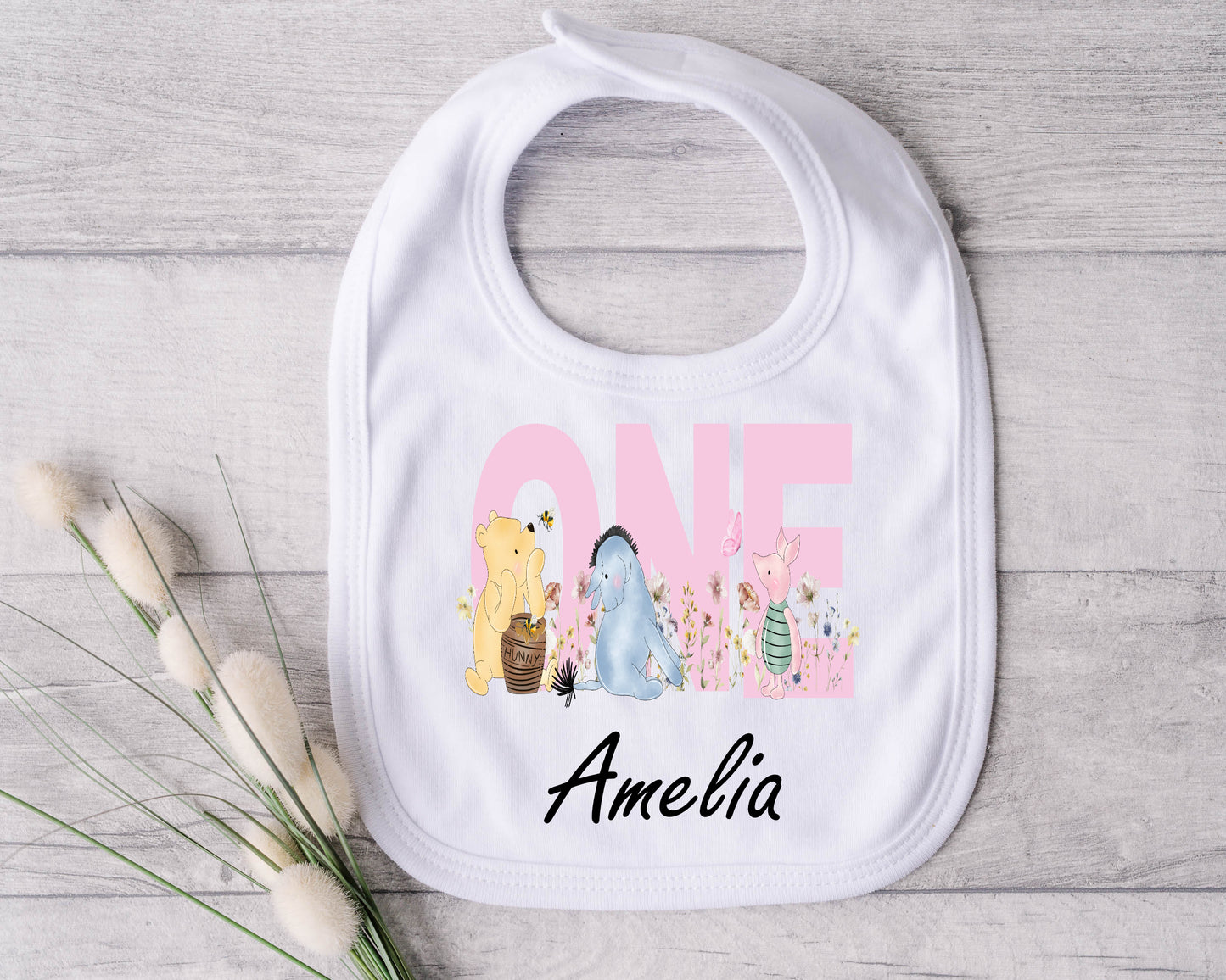 Personalised Baby Bibs - Age one