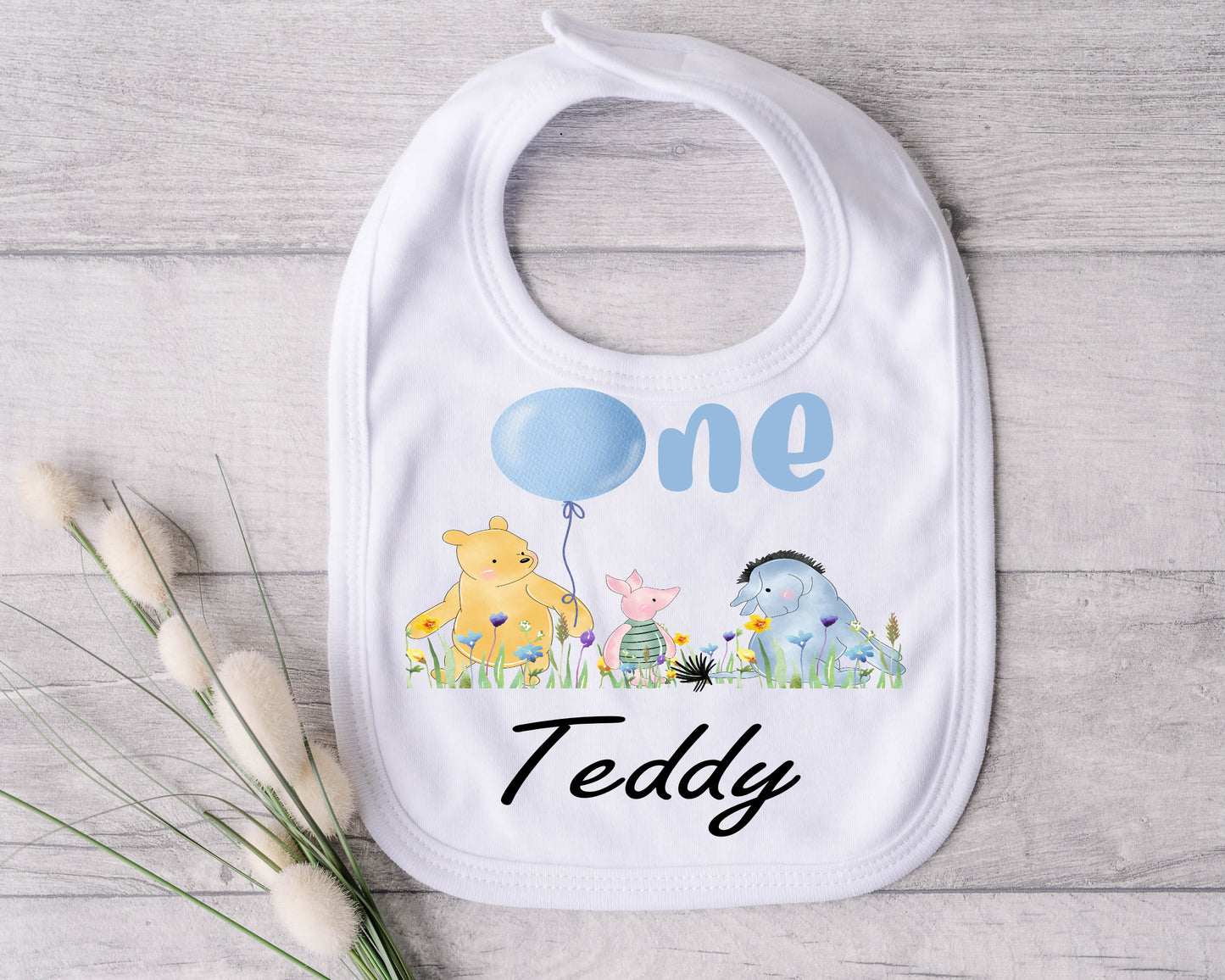 Personalised Baby Bibs - Age one