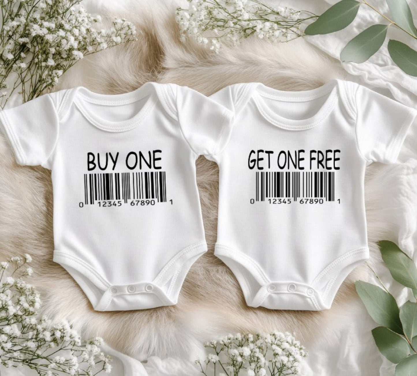 funny twins vests buy one get one free