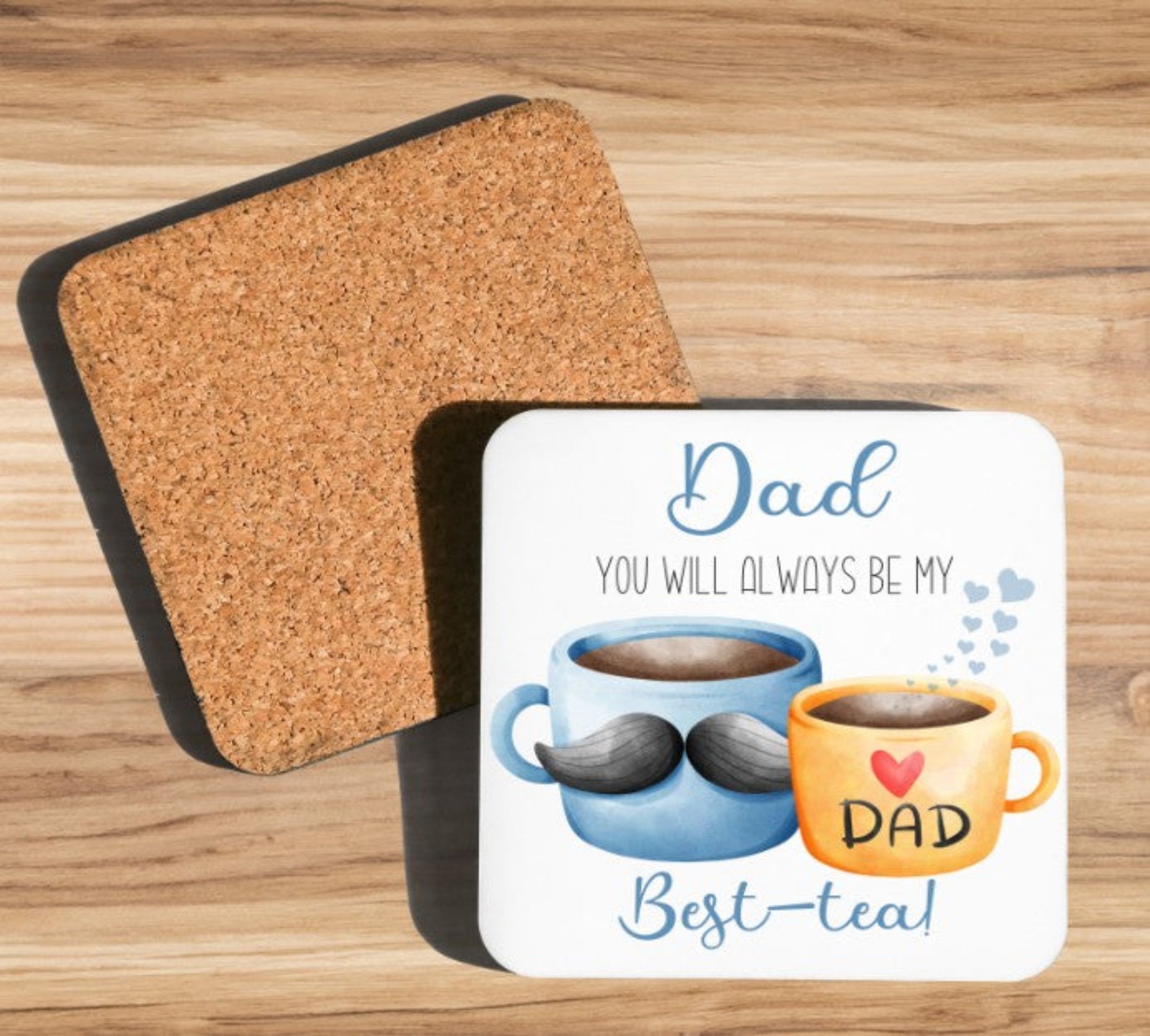 dad best tea coaster