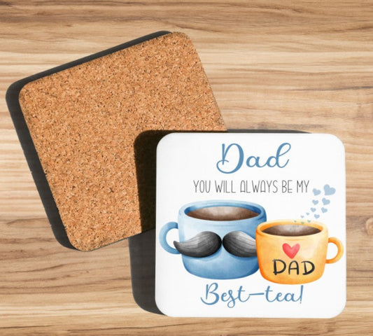 dad best tea coaster