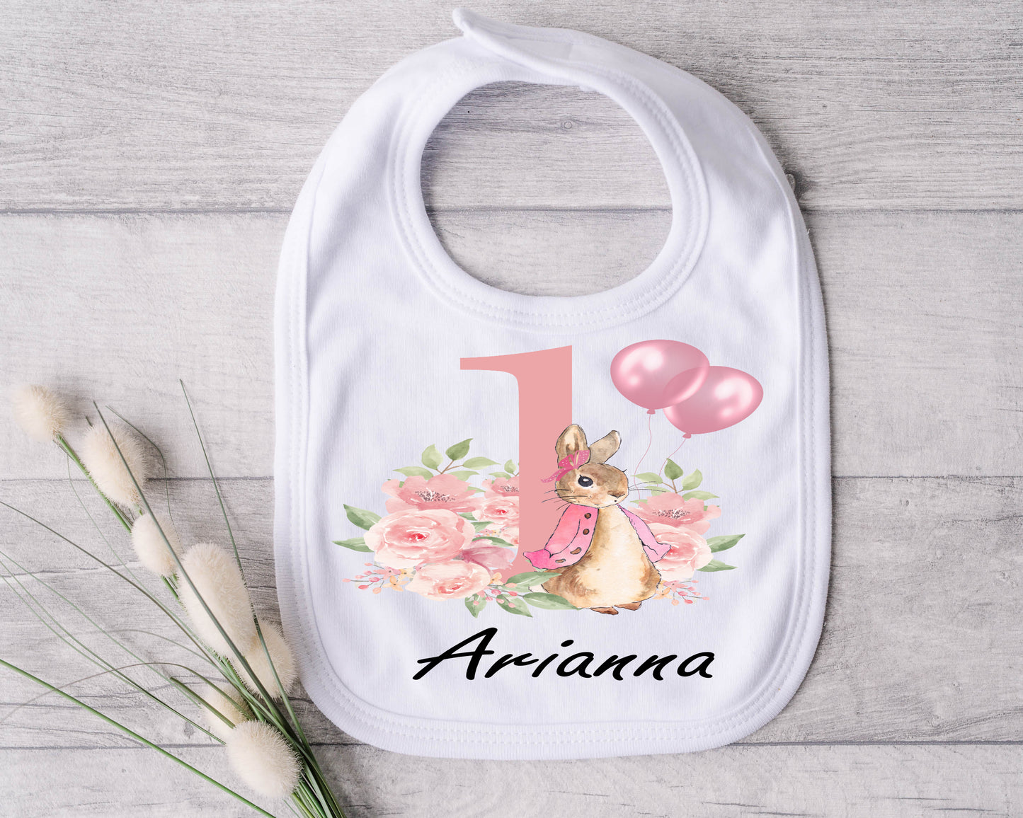 Personalised Baby Bibs - Age one