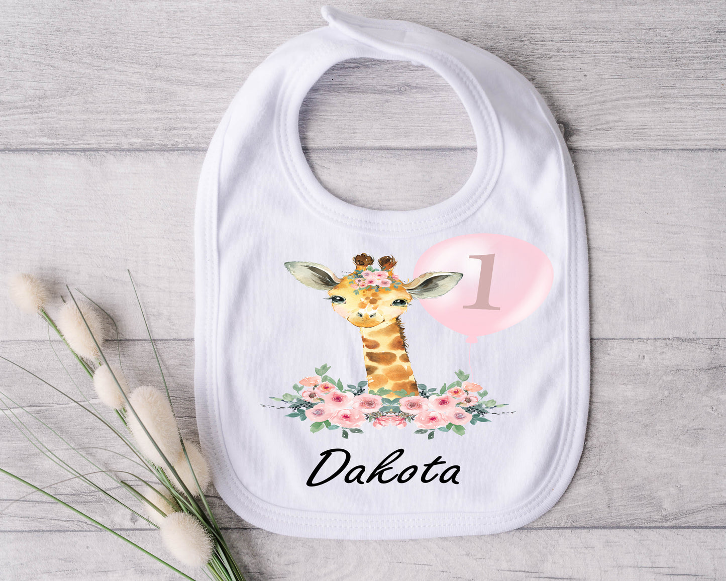 Personalised Baby Bibs - Age one