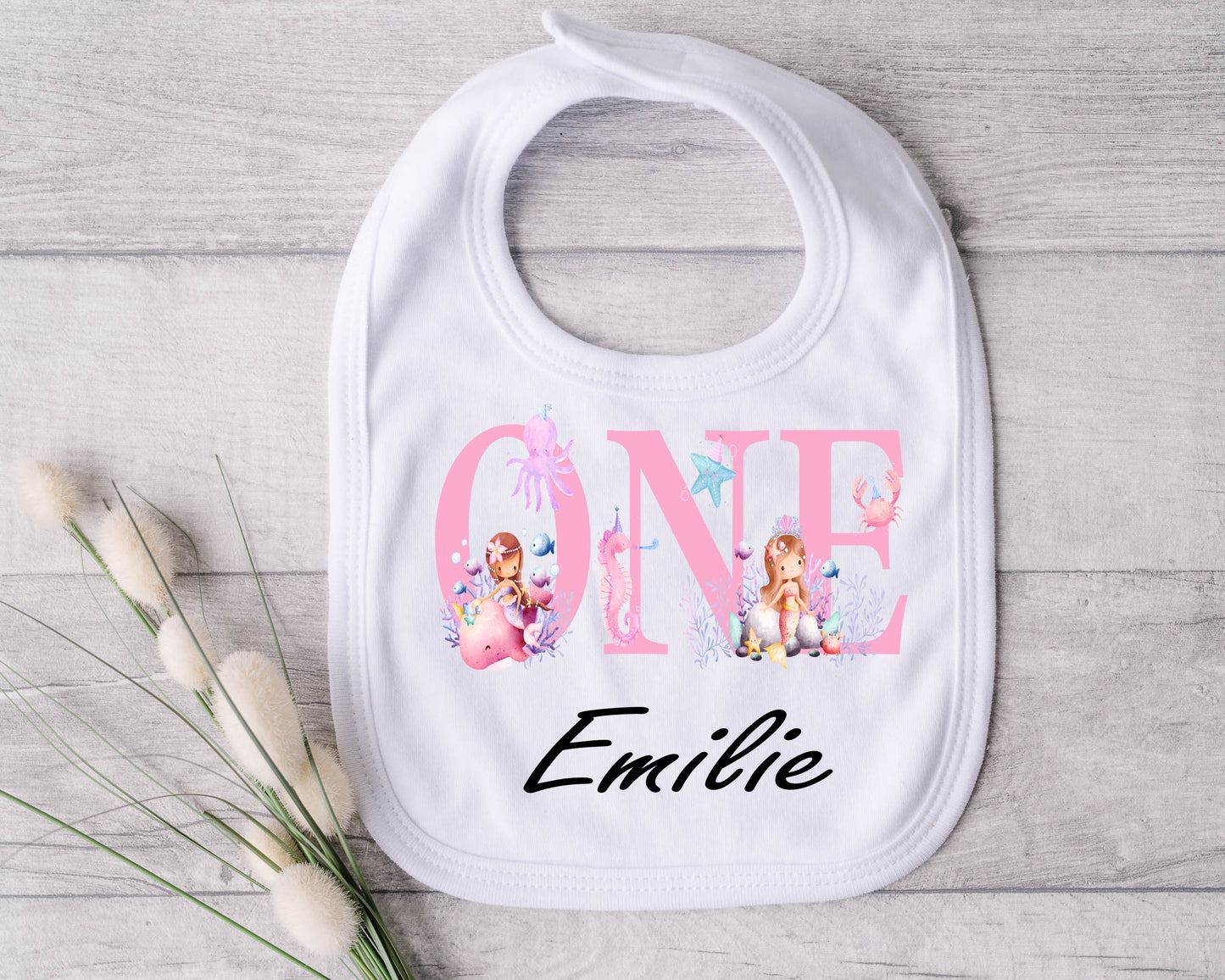 Personalised Baby Bibs - Age one