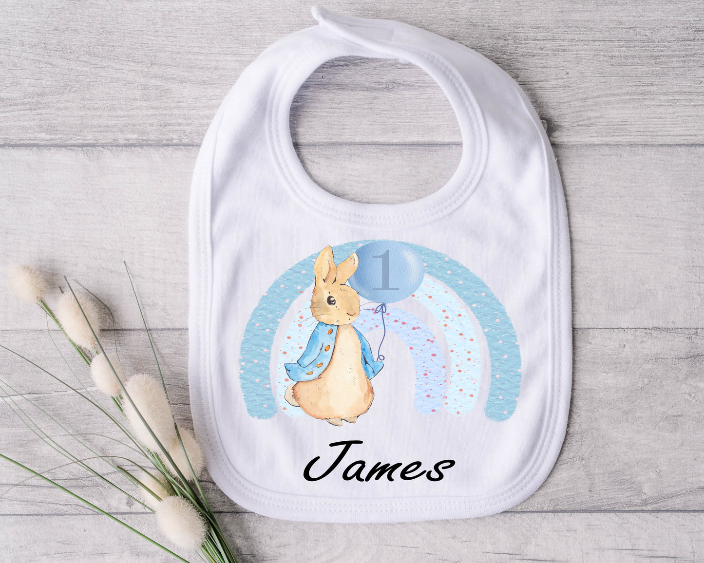 Personalised Baby Bibs - Age one