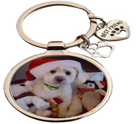 custom pet keyring