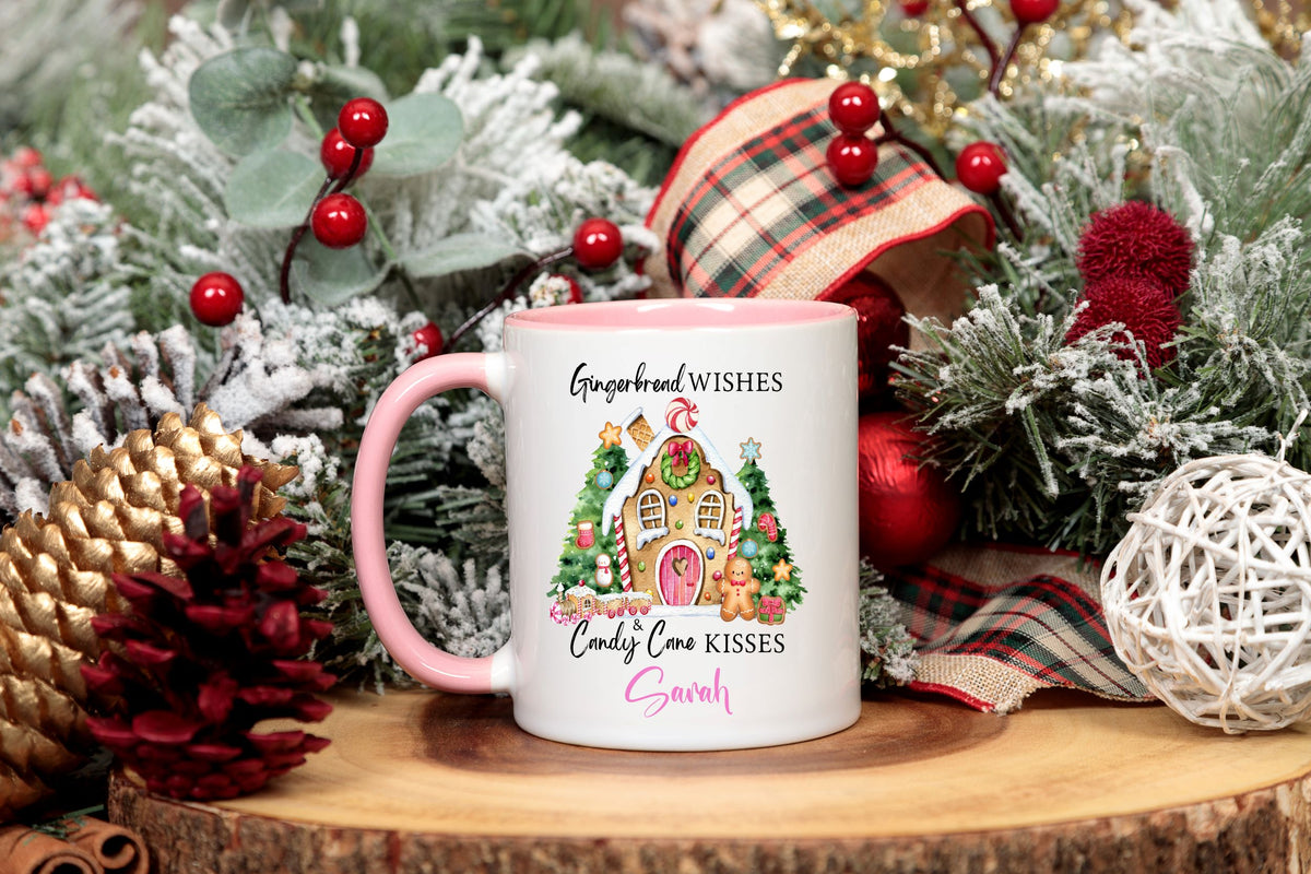 gingerbread christmas mug