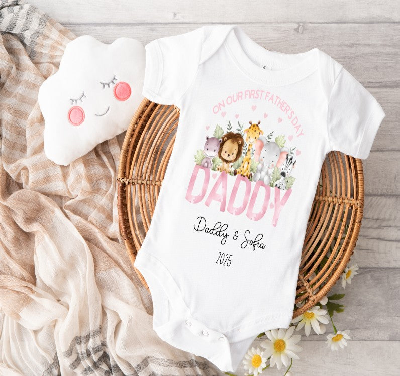 pink safari fathers day vest
