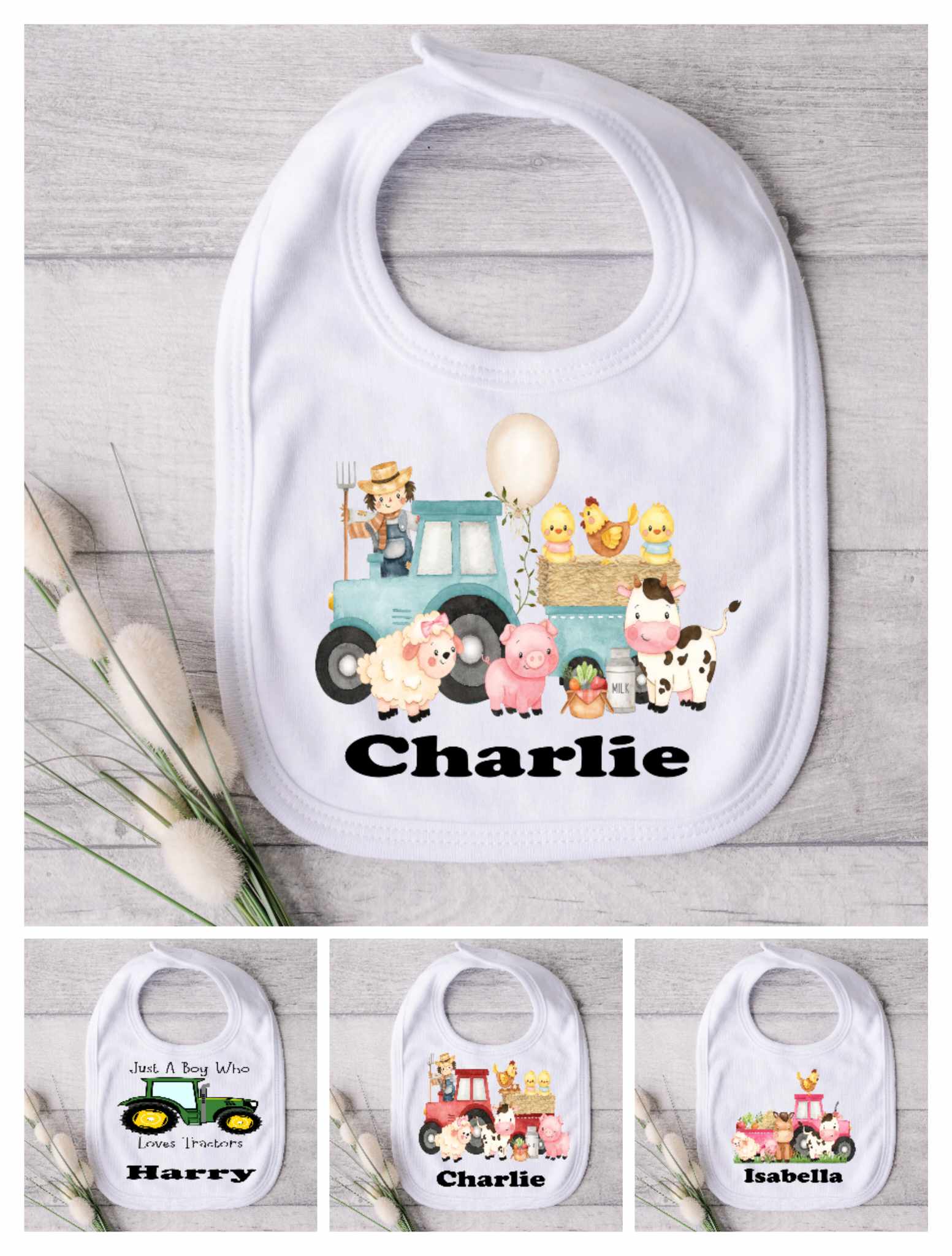 tractor themed baby bbs